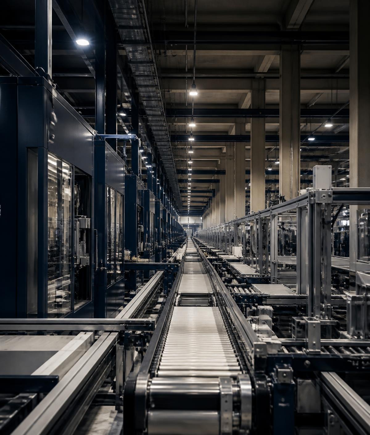 Modern industrial and technology environment representing transformation project implementation.